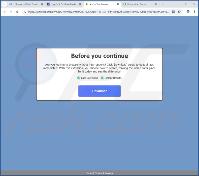 AdEscape adware deceptive promoter
