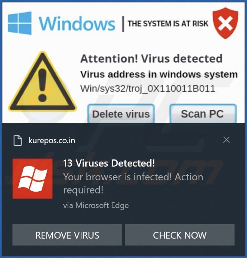 kurepos.co[.]in notification